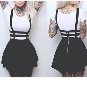 Pleated Skater Skirt